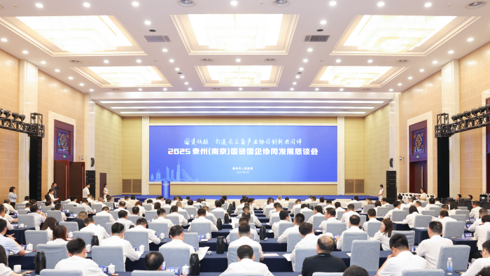 泰州（南京）國資國企協同發展懇談會舉行