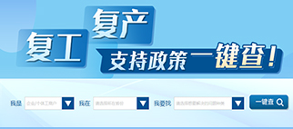復(fù)工復(fù)產(chǎn)支持政策一件查